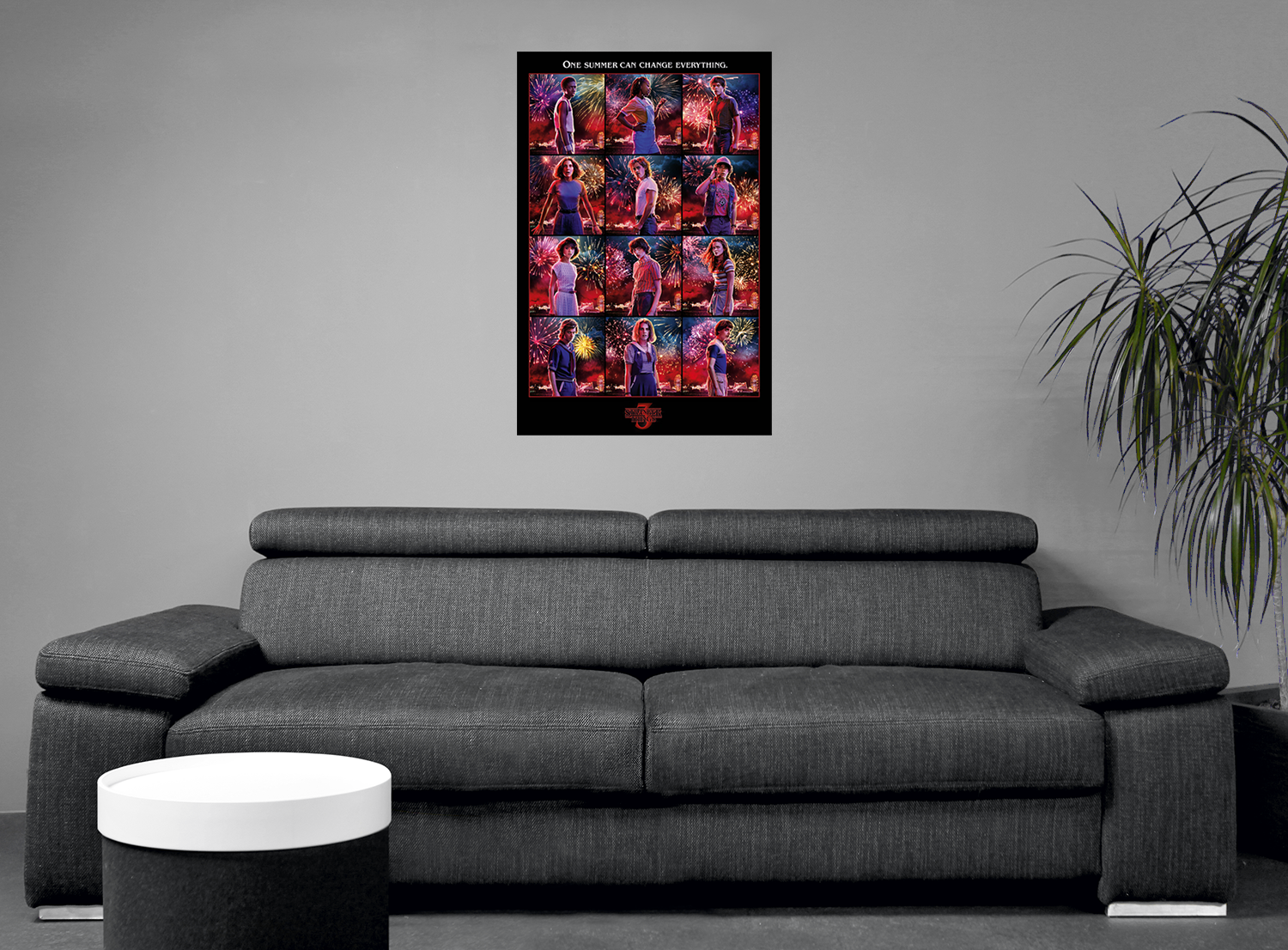 Stranger Things Season 3 - Character Montage Poster multicolor