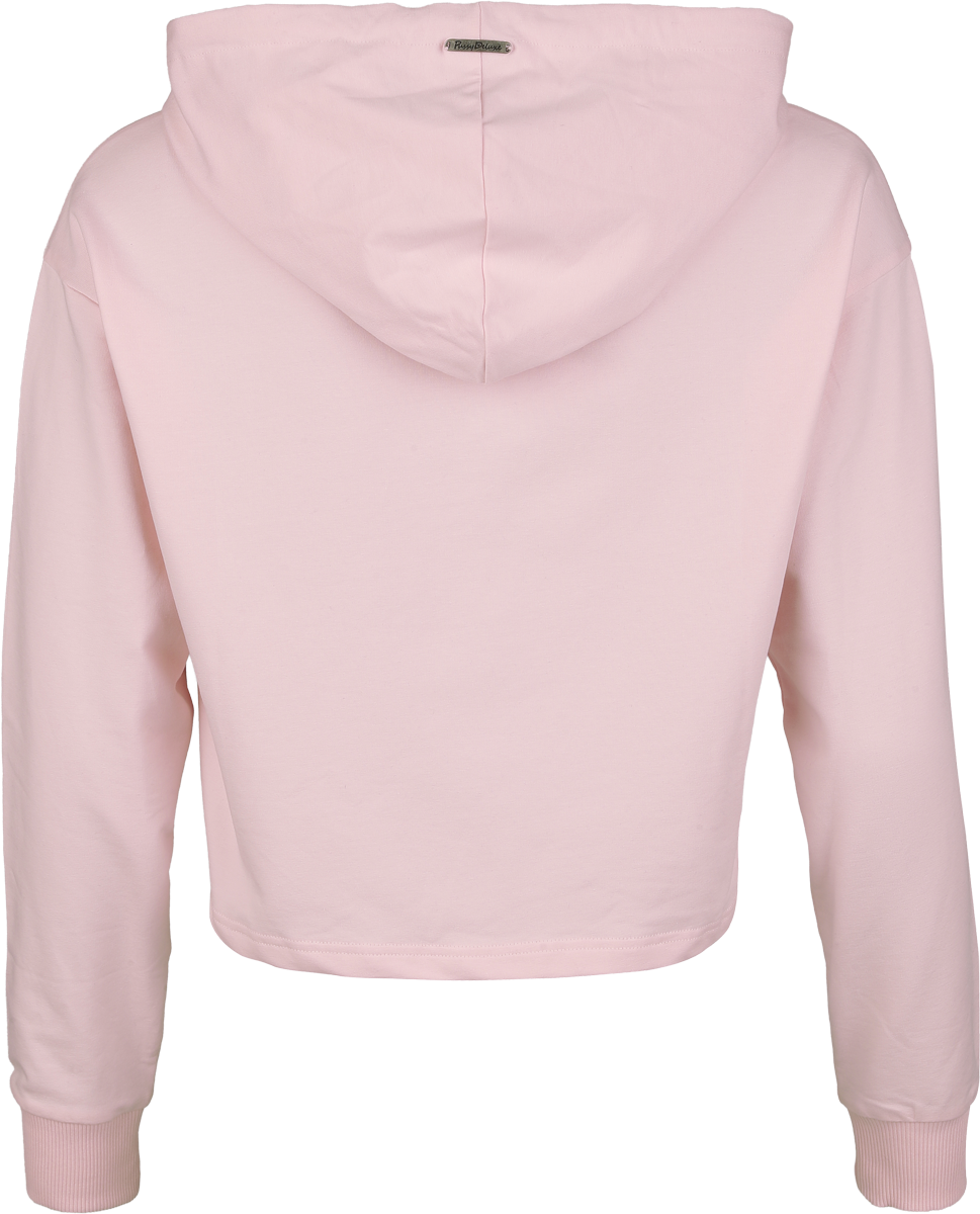 4069225050906 - Cherry Cropped Hooded Kapuzenpullover rosa in XXL 4069225050906 - Cherry Cropped Hooded Kapuzenpullover rosa in XXL