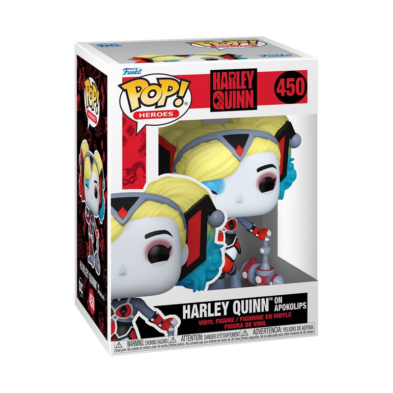 Harley on Apokolips Vinyl Figur 450