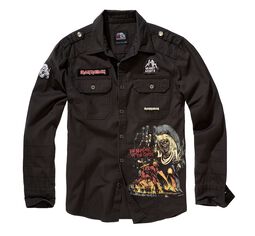 Luis Vintage Shirt, Iron Maiden, Langarmhemd
