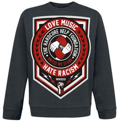Love Music, Hardcore Help Foundation, Sweatshirt
