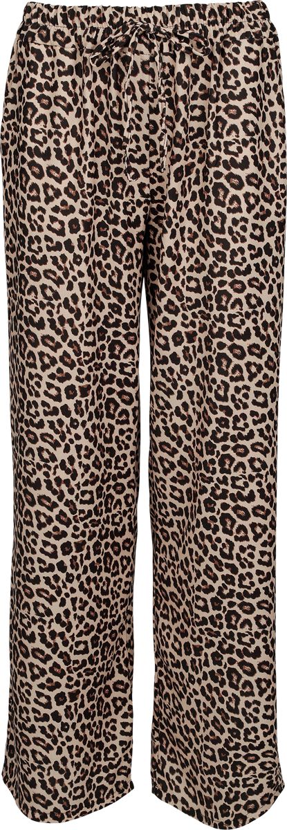 RED by EMP Kangashousut - Basic Leopard Print Trousers - S- XL - varten Naiset - Monivärinen
