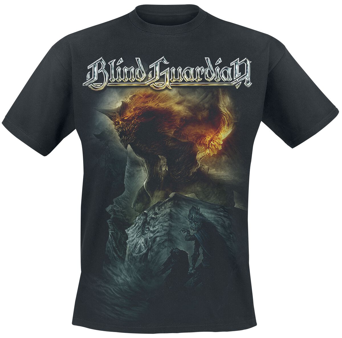 Blind Guardian T-Shirt - Nightfall In Middle Earth - M bis XXL - für Männer - Größe L - schwarz  - EMP exklusives Merchandise!
