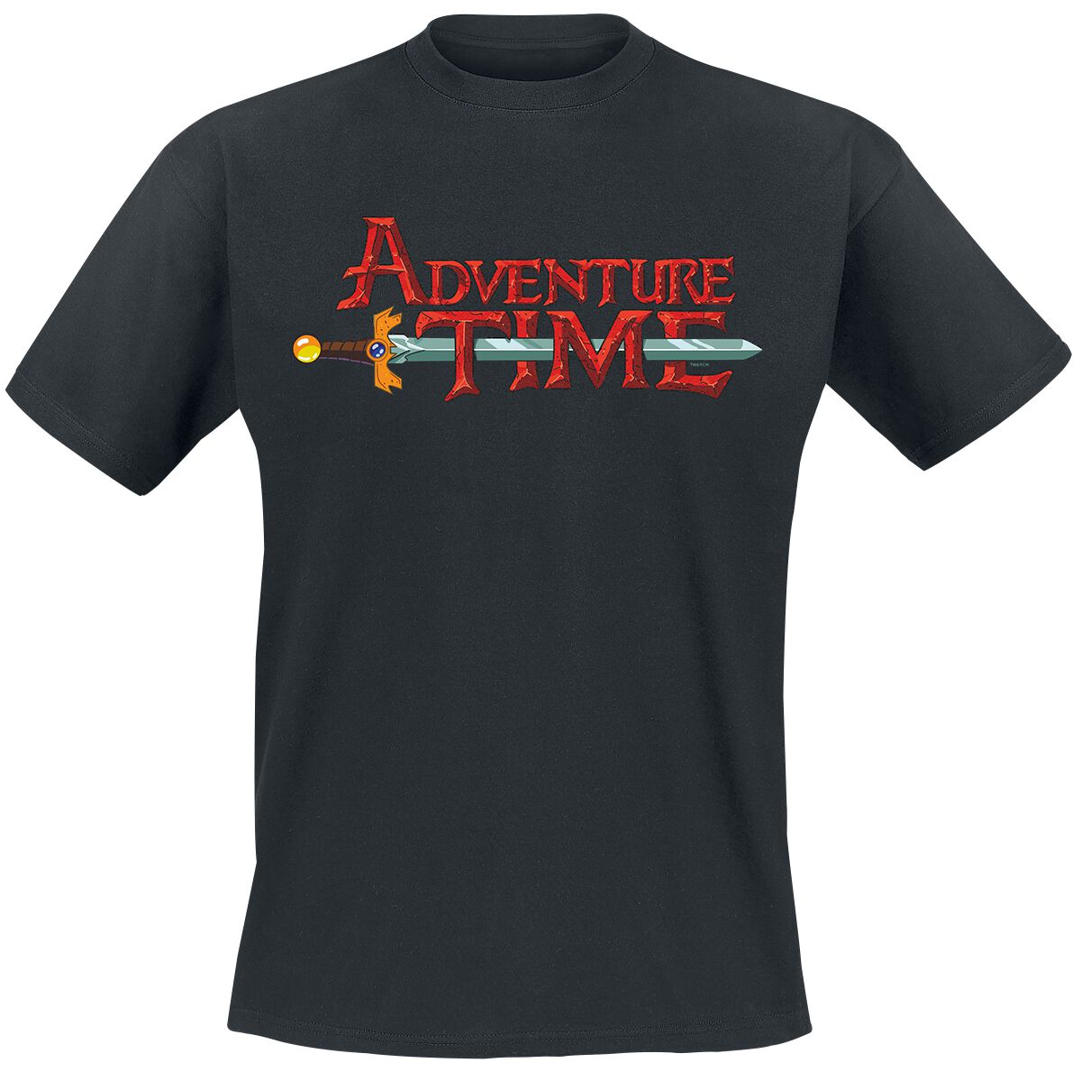 Adventure Time Logo T-Shirt black