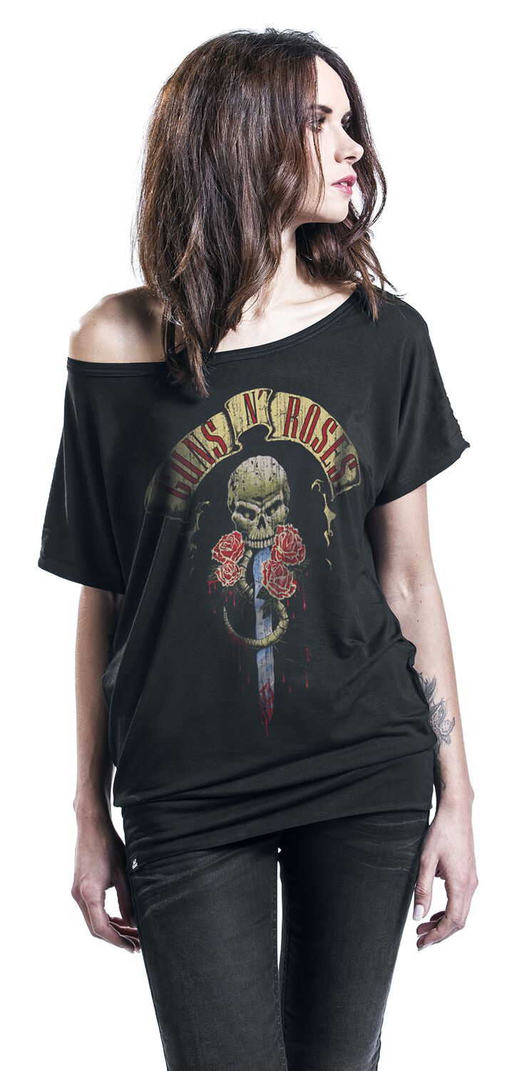 Dripping Dagger Guns N Roses T Shirt EMP