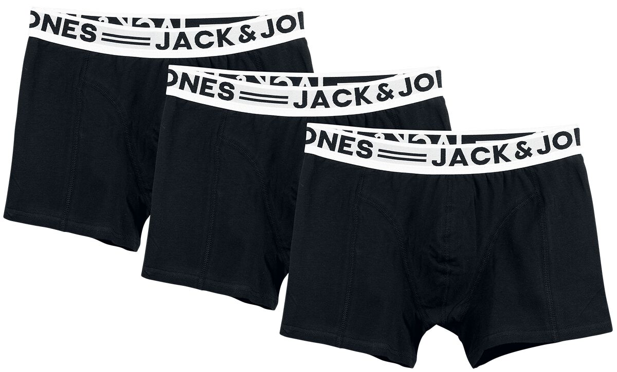 Jack & Jones SENSE TRUNKS 3-PACK Boxershort schwarz in M