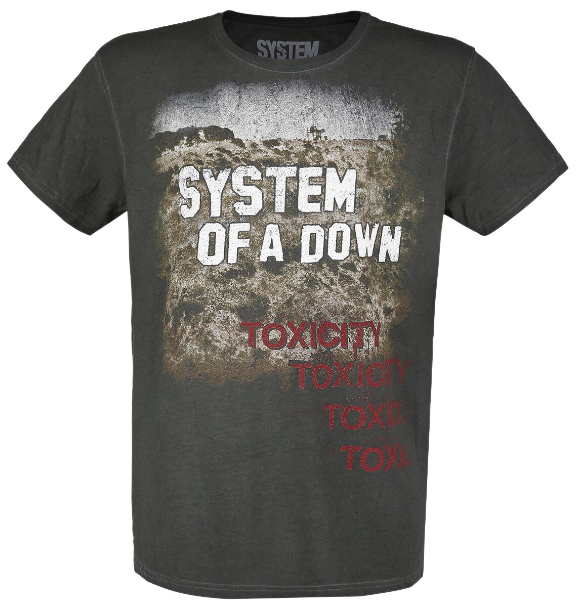 Image of System Of A Down Toxicity Repeat T-Shirt schwarz