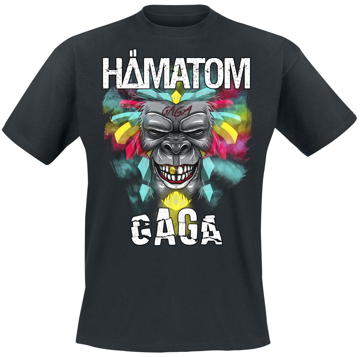 Hämatom T-Shirt - GAGA - S - für Männer - Größe S - schwarz  - Lizenziertes Merchandise!