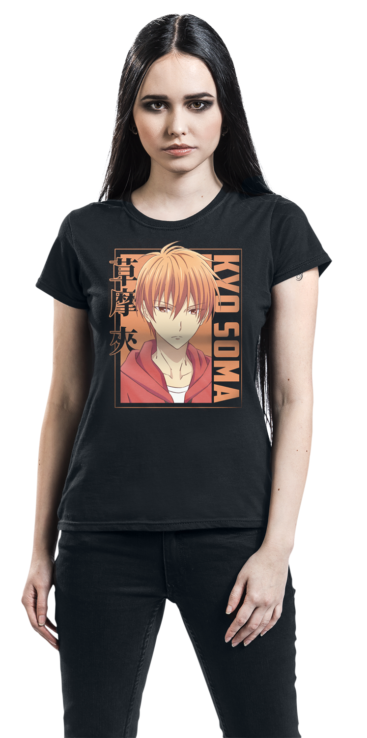 Fruits Basket Kyo Soma T-Shirt schwarz - 31.83% Rabatt