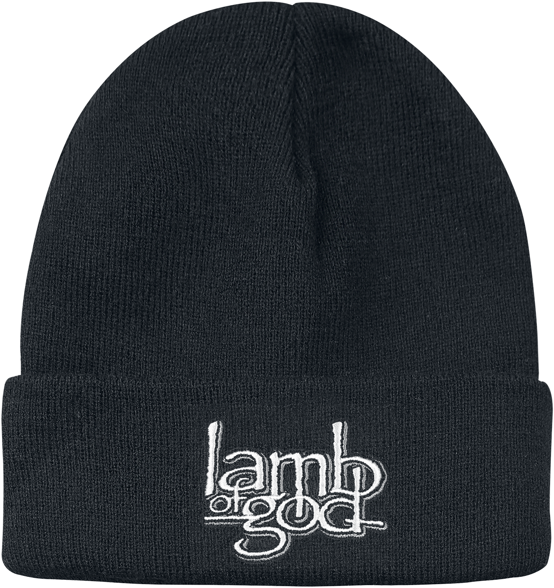 Lamb Of God Stacked Logo - Beanie Mütze schwarz