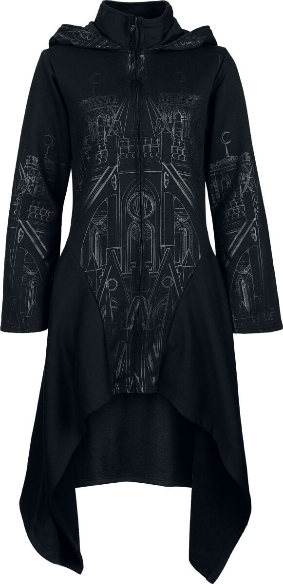 4068143311359 - Bailica Hood Mantel schwarz in XXL