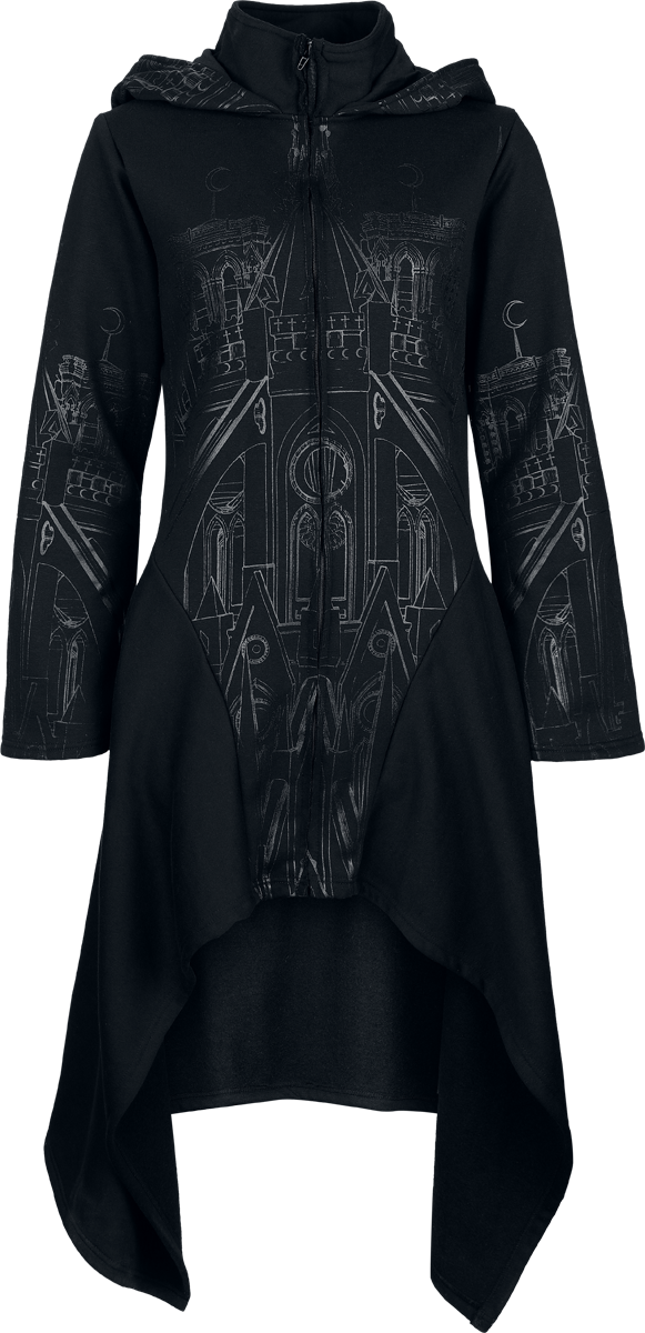 Vixxsin  Coat - Bailica Hooded Cardigan - for Women - black