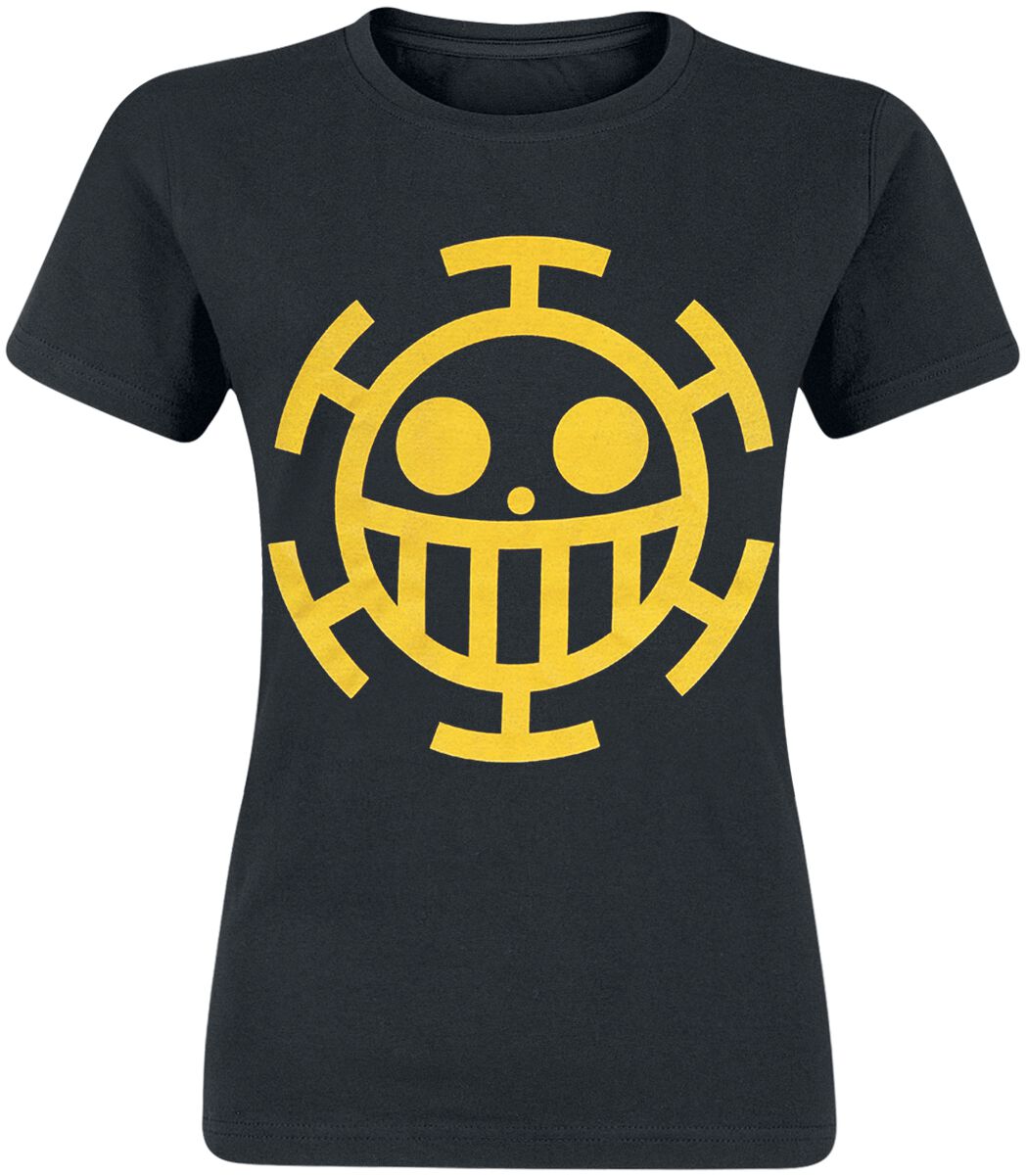 Image of T-Shirt Anime di One Piece - Logo - S a M - Donna - nero