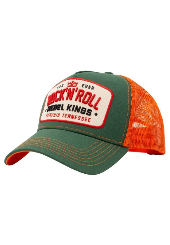 King Kerosin - Rockabilly Caps - Rock’n’ Roll Trucker Caps - Unisex - flerfarget