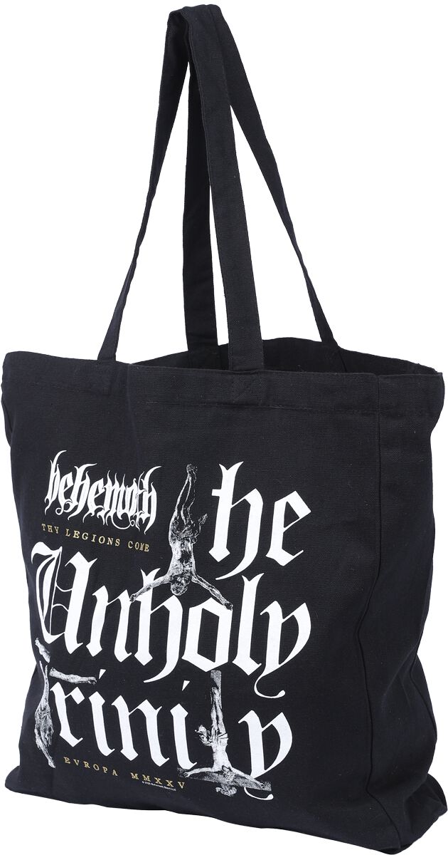 4068143346153 - Unholy Stack Tote- The Unholy Trinity Tour 2025 Stofftasche schwarz