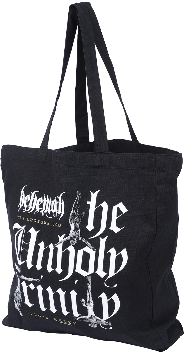 Behemoth  Fabric bag - Unholy Stack Tote- The Unholy Trinity Tour 2025 - black