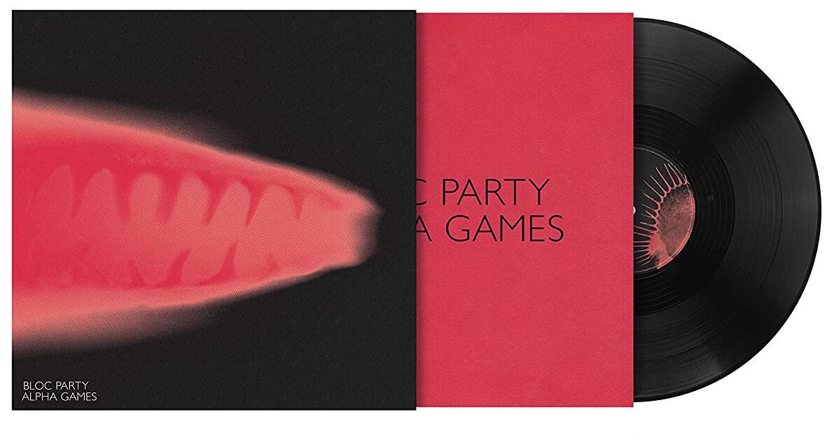 Image of Bloc Party Alpha games LP schwarz
