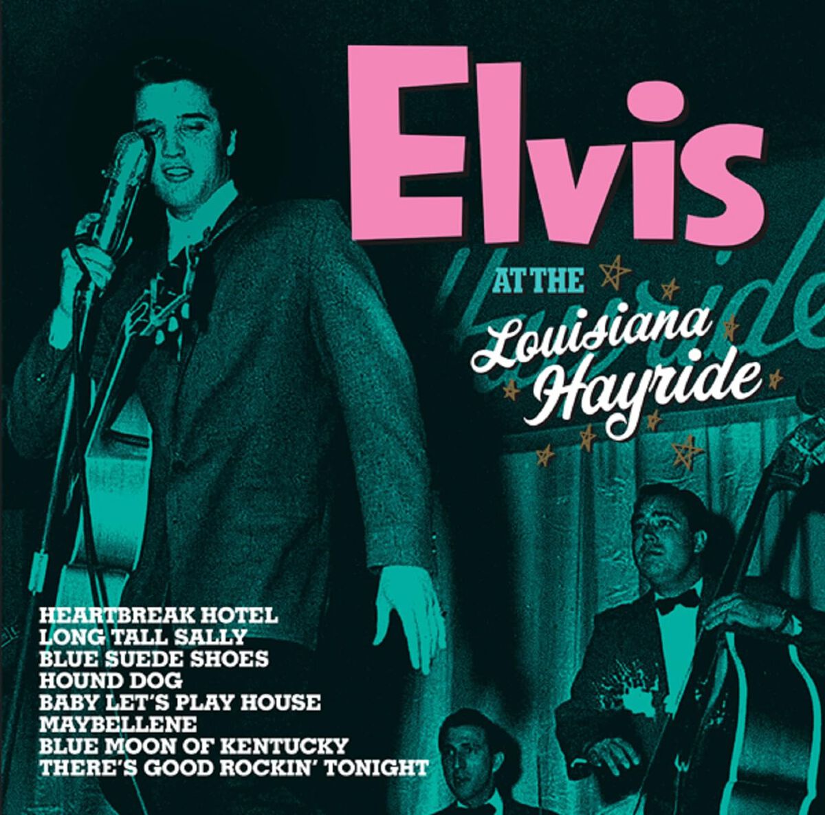 Presley, Elvis Hayride shows live 1955 LP multicolor