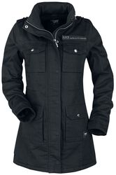 Ladies Field Jacket, Black Premium by EMP, Winterjacke