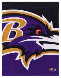 Baltimore Ravens - Kuschelige Plüschdecke