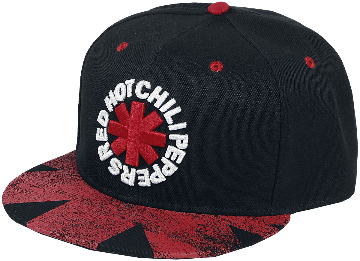 Image of Red Hot Chili Peppers Asterisk Logo - Snapback Cap Snapback-Cap schwarz