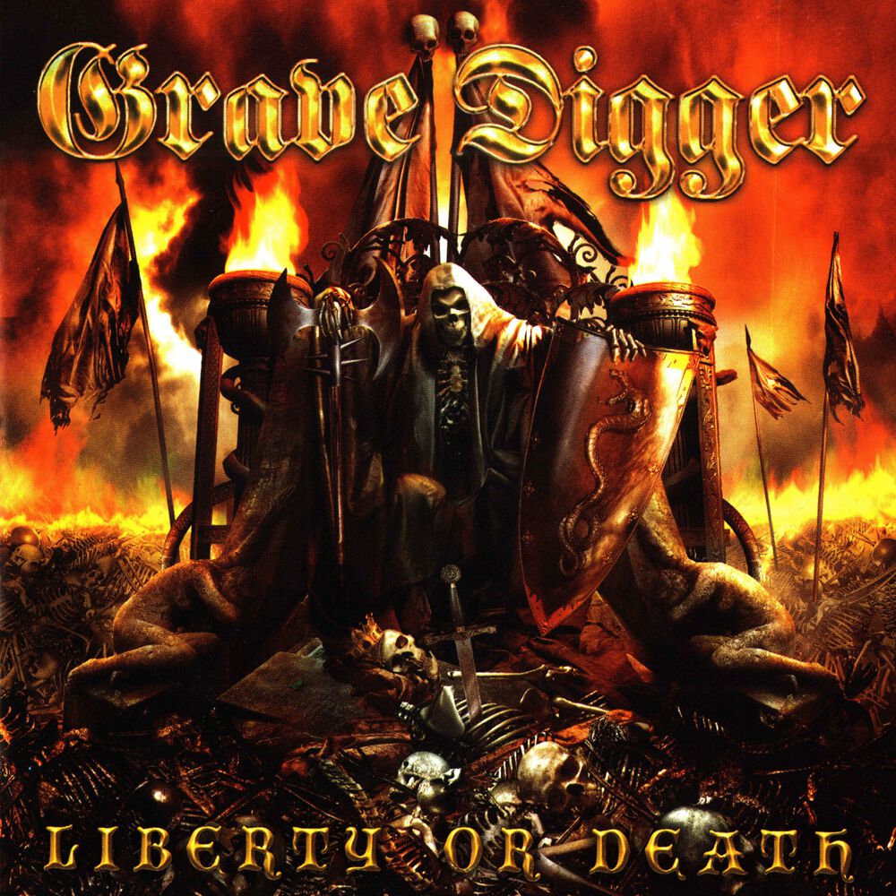 Image of Grave Digger Liberty or death CD Standard