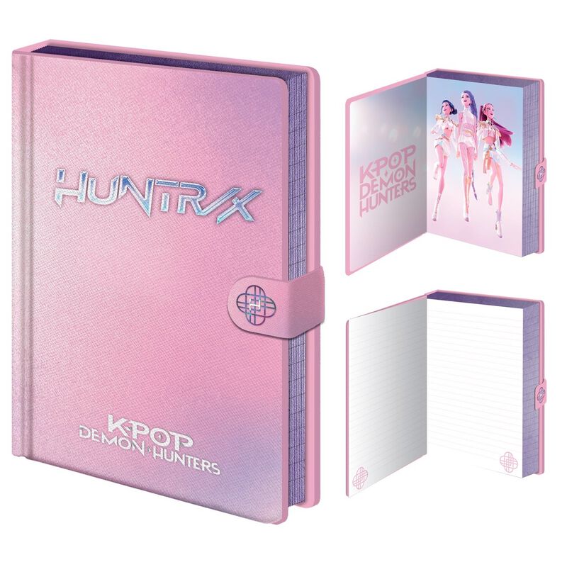 Notisbok Anime av KPop Demon Hunters - Huntrix - Premium Notatbok - None - flerfarget