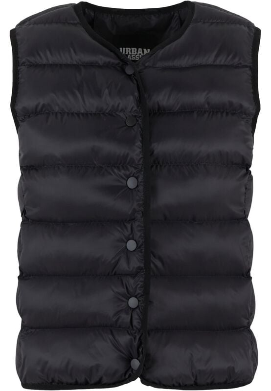 Ladies Button Puffer Vest Urban Classics - Weste -