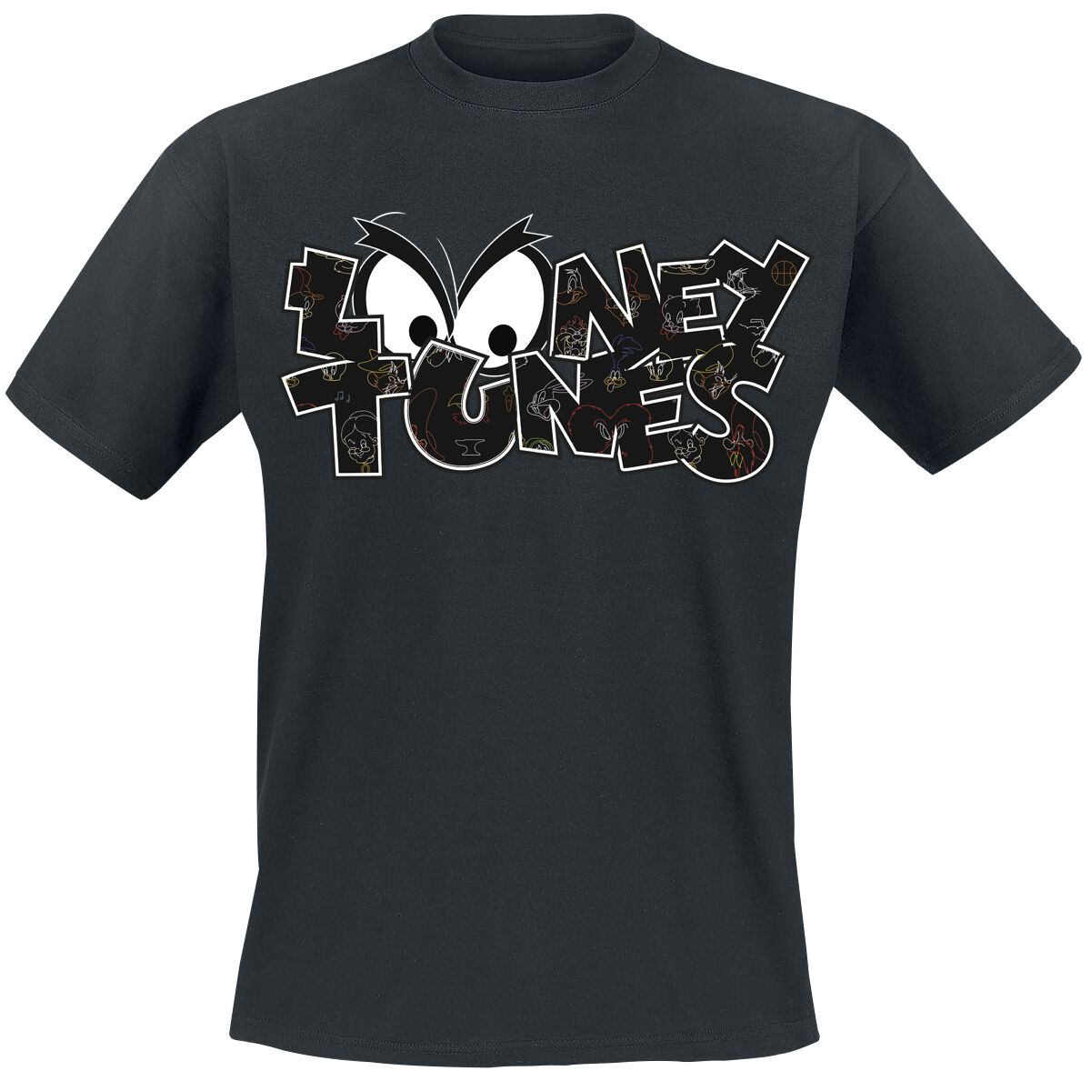 Looney Tunes Eyes! T-Shirt black