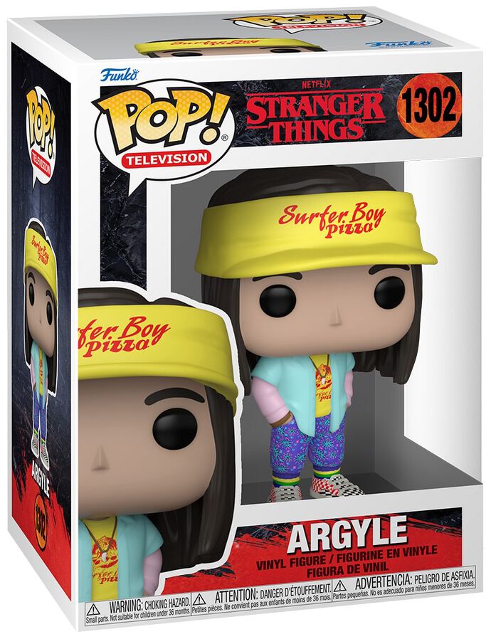 Stranger Things Season 4 – Argyle Vinyl Figur 1302 Funko Pop! multicolor