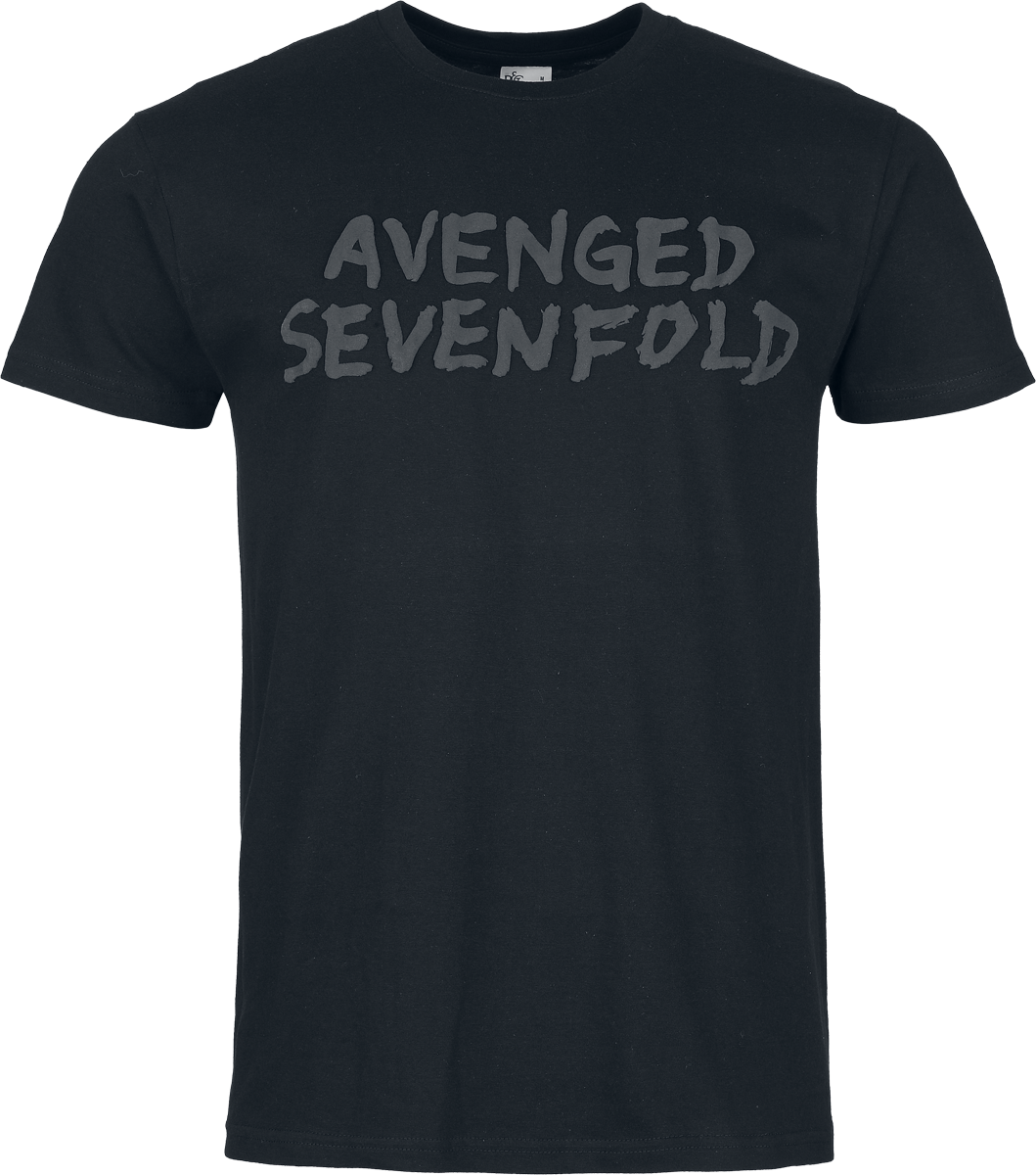Avenged Sevenfold  T-Shirt - Logo 3D Druck - for Men - black