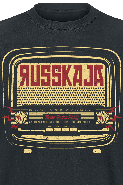 Russkaja TBP T-Shirt schwarz