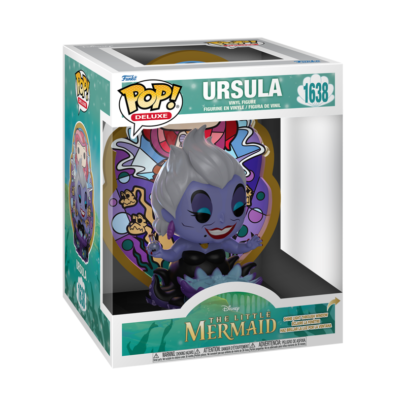 The Little Mermaid Disney Funko Pop! - Ursula (Stained Glass) (POP! Deluxe) Vinyl Figurine 1638 - multicolour