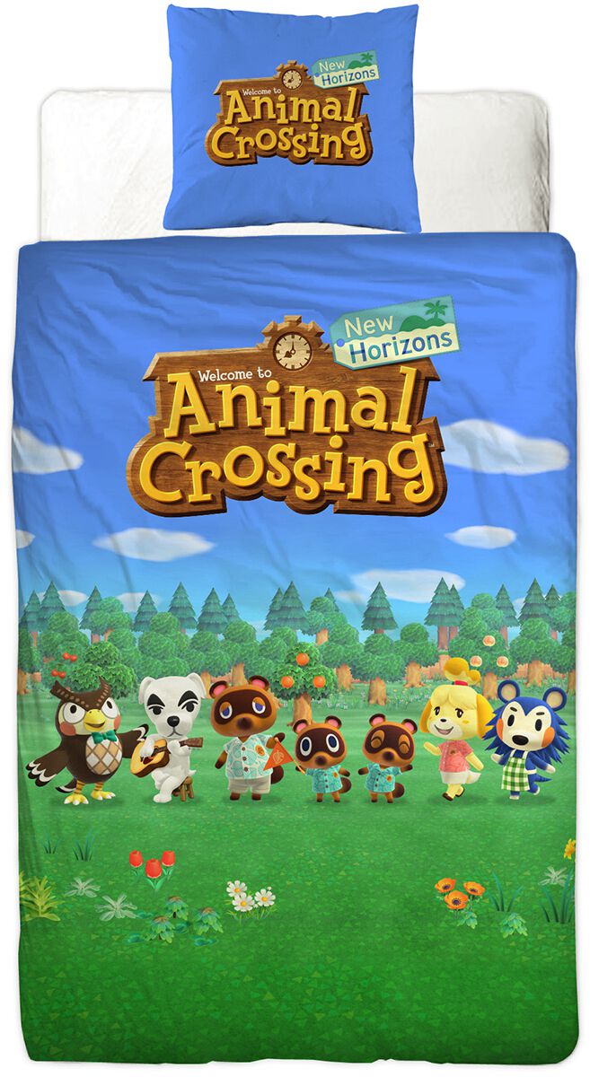 Animal Crossing New Horizons Bettwäsche multicolor Animal Crossing New Horizons Bettwäsche multicolor