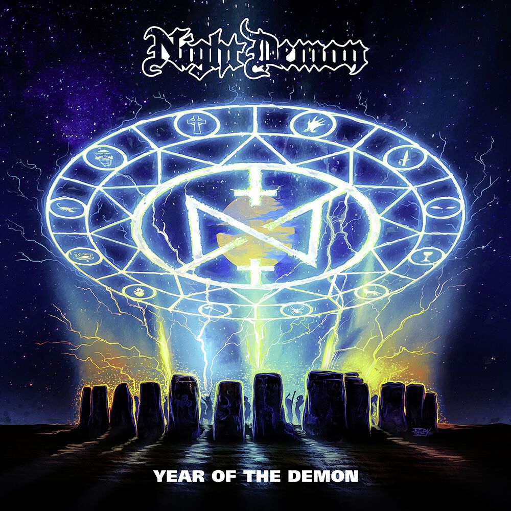 Image of Night Demon Year of the demon CD Standard
