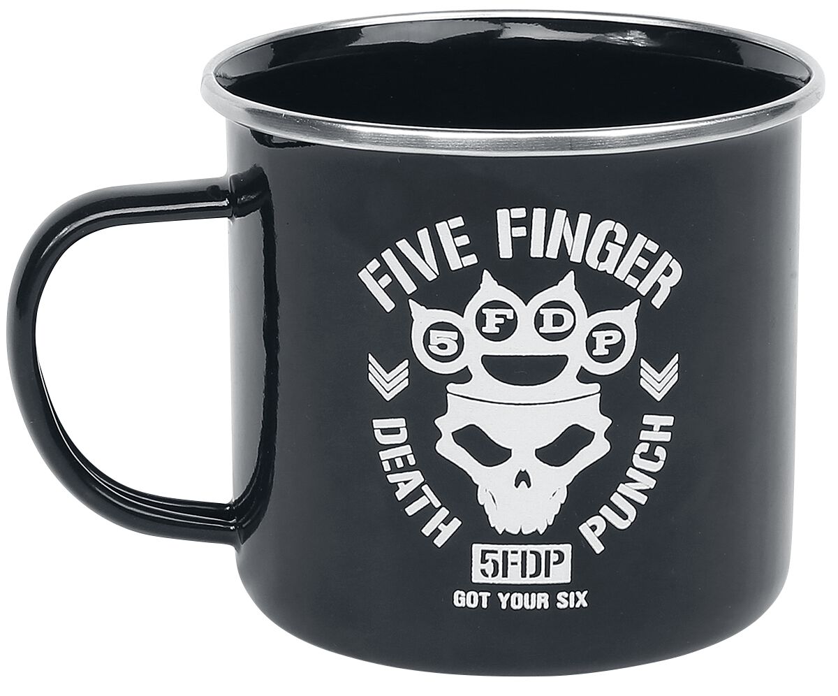 Image of Five Finger Death Punch Five Finger Death Punch Logo Tasse schwarz
