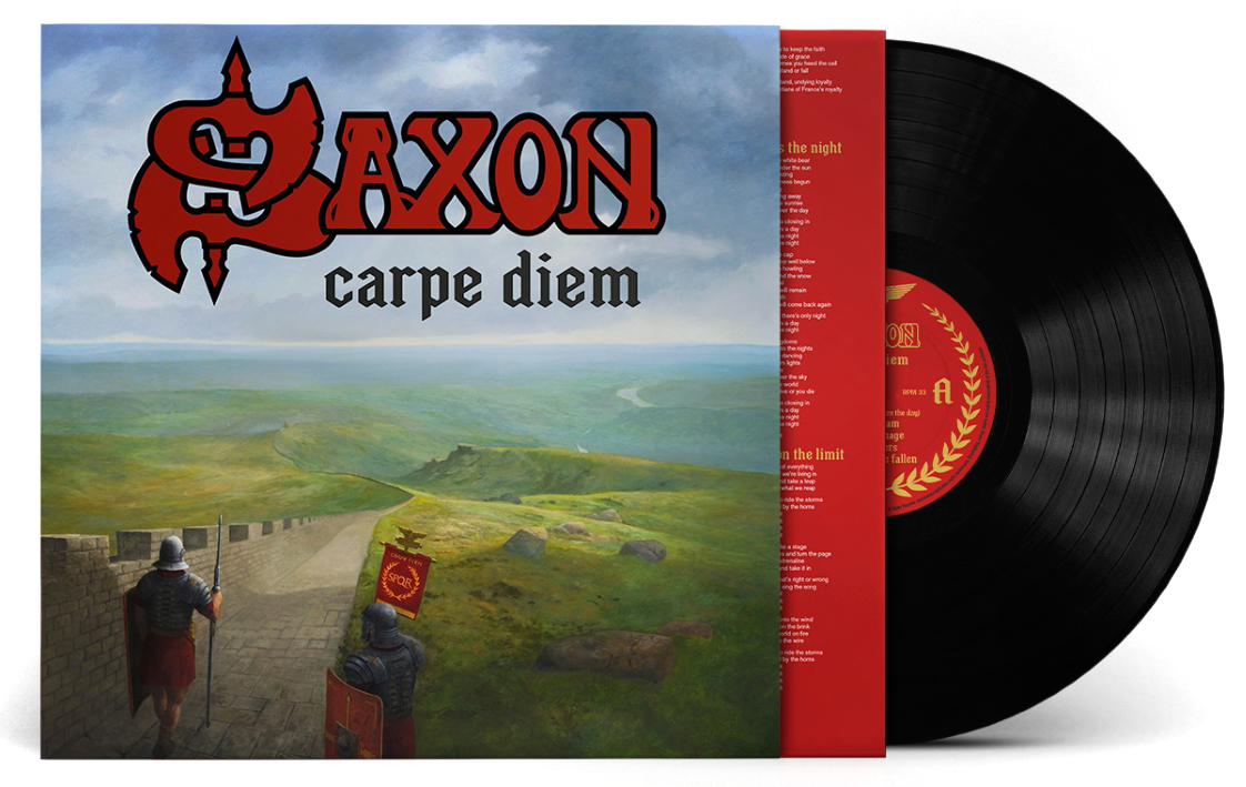 LP  av Saxon - Carpe diem -  - svart