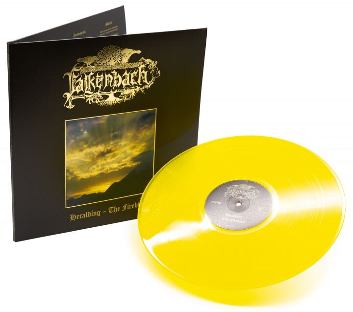 Falkenbach Heralding – The fireblade LP gelb