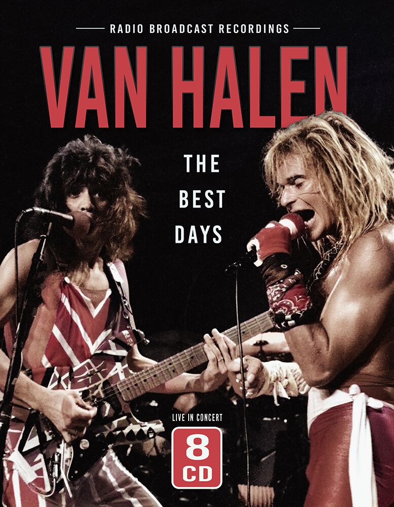 The Best Days / Radio Broadcasts von Van Halen - 8-CD (Boxset)