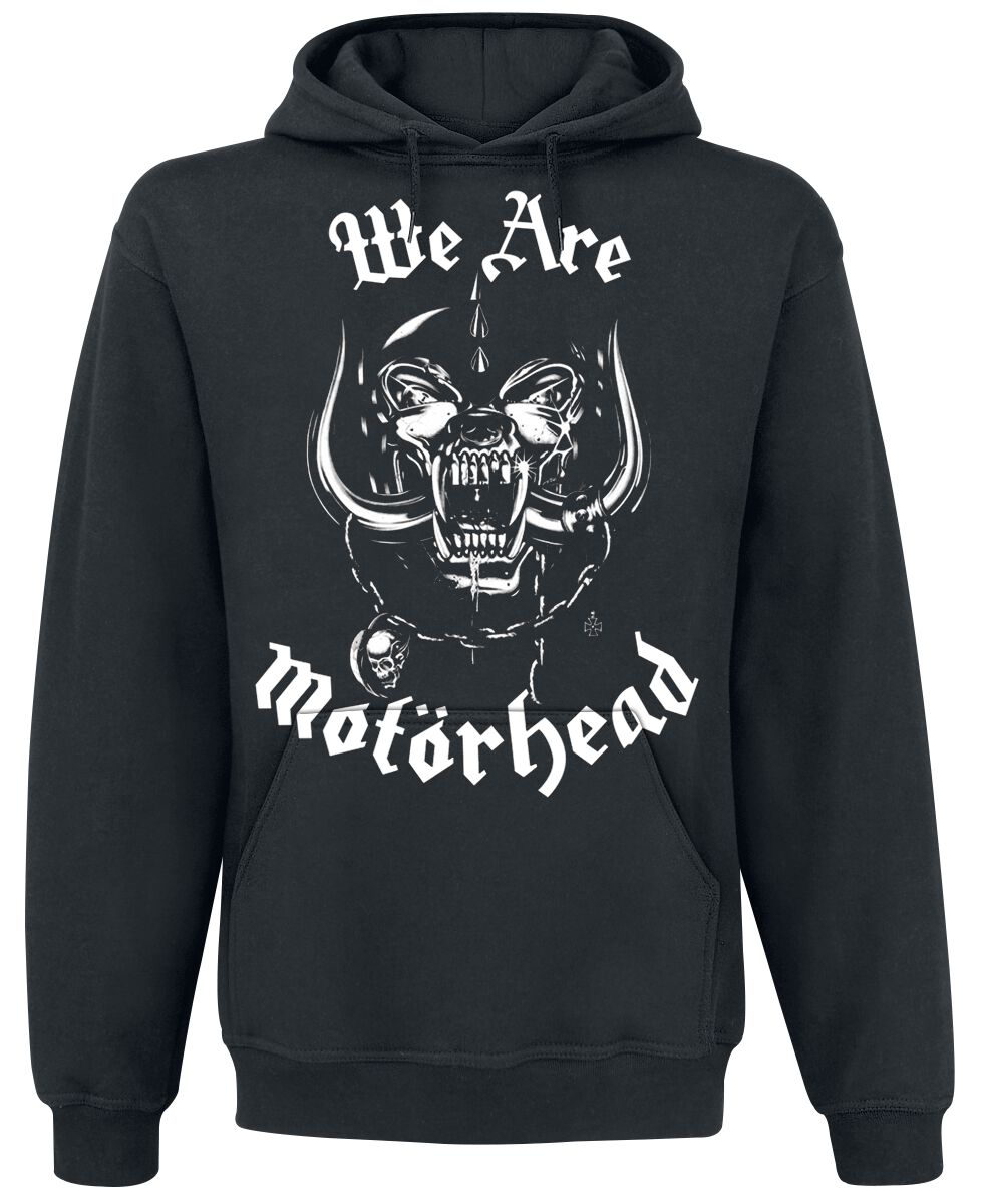 Levně Motörhead We Are Motörhead Mikina s kapucí černá