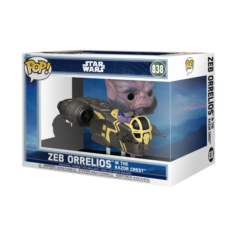 Star Wars - Zeb Orrelios In The Razor Crest Vinyl Figur 838 - Funko Pop! - Funko Shop Europe