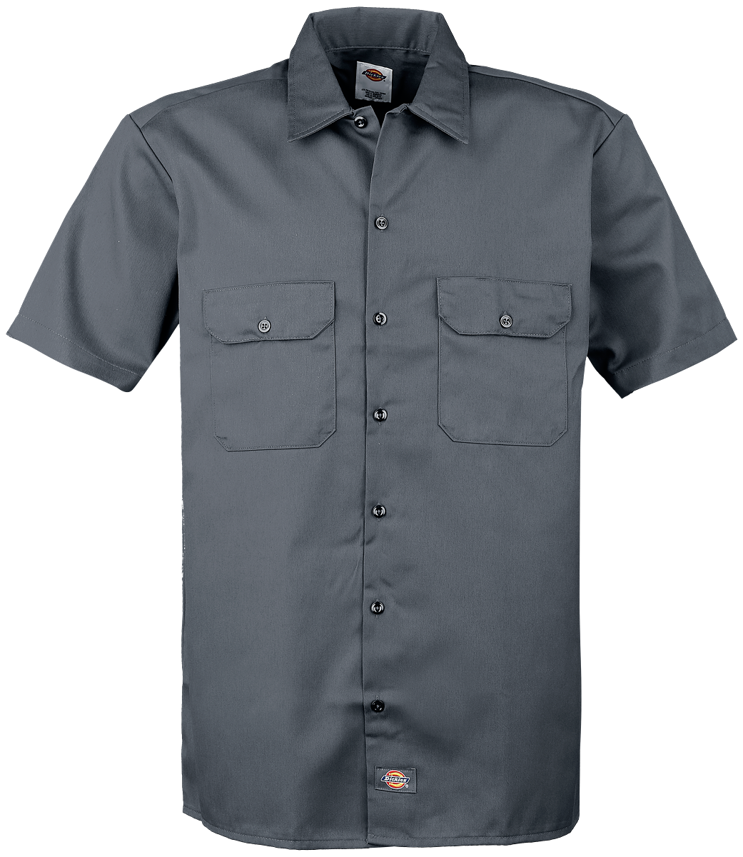 Dickies - Short Sleeve Work Shirt - Kurzarmhemd - charcoal