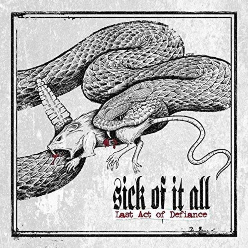 Sick Of It All Last act of defiance LP grau