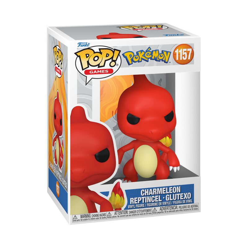 Pokémon - Charmeleon Reptincel Glutexo - (Pop!) Vinyl Figur 1157 - Funko Pop! - Funko Shop Europe