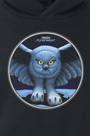 Rush Fly By Night Kapuzenpullover schwarz