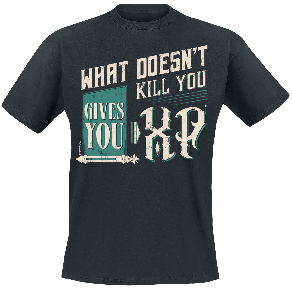 Sprüche What Doesn’t Kill You T-Shirt schwarz