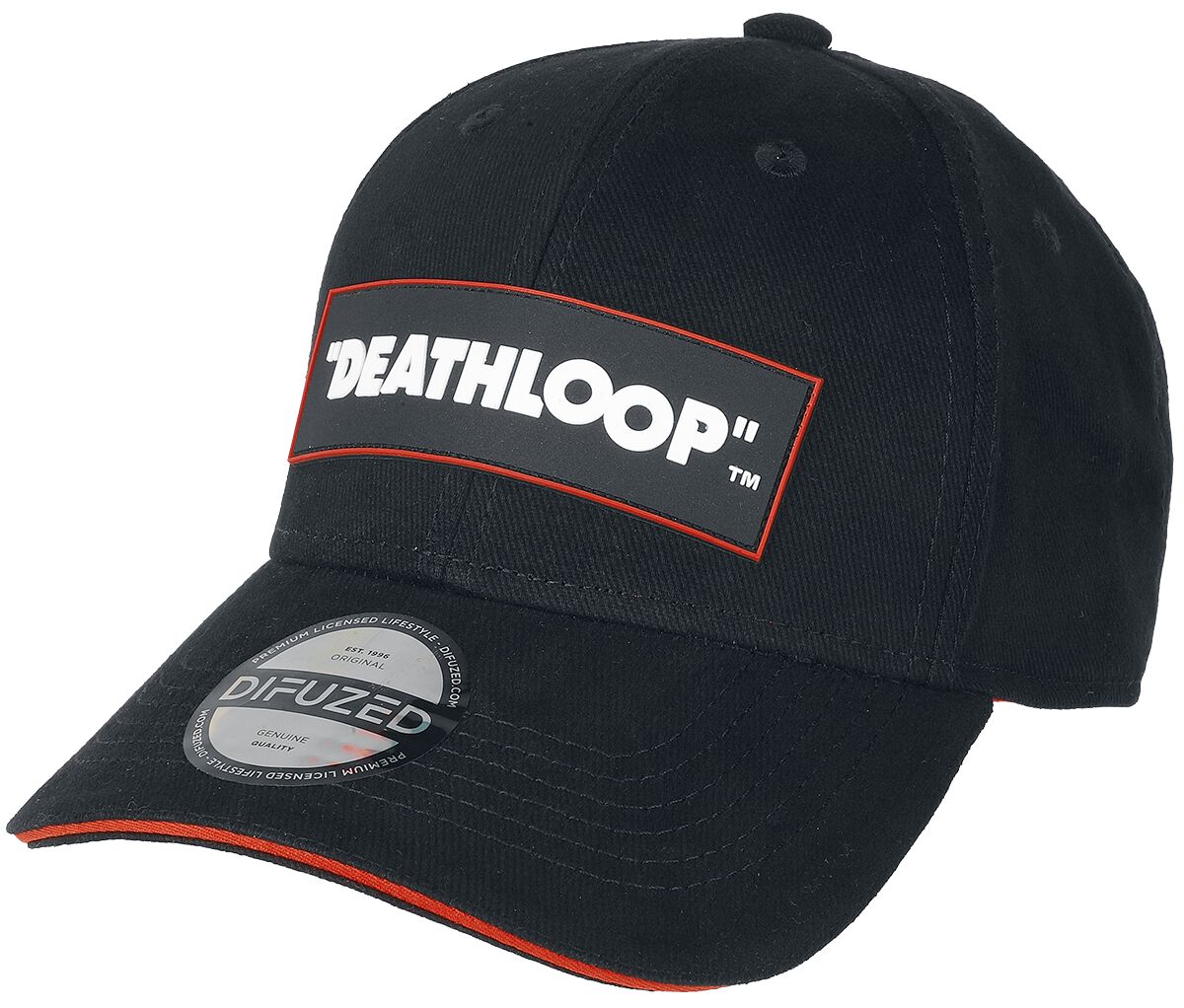 Deathloop Logo Cap schwarz  - Onlineshop EMP