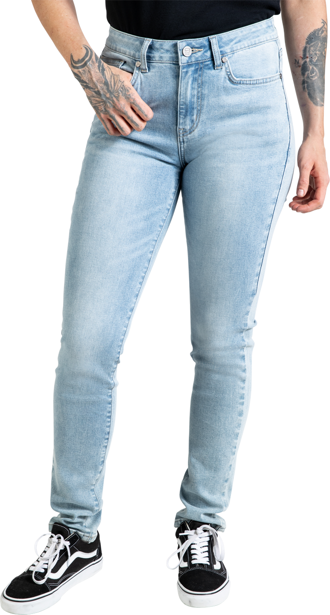 Thumbnail - RED by EMP Skarlett (Slim Fit) Jeans hellblau in W30L30
