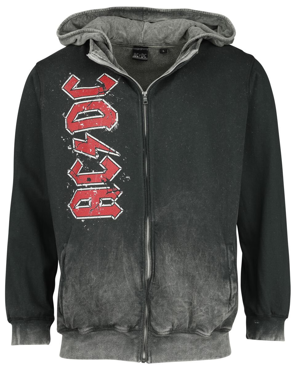 AC/DC Kapuzenjacke - Highway To Hell! - S bis XXL - für Männer - Größe S - schwarz  - EMP exklusives Merchandise!