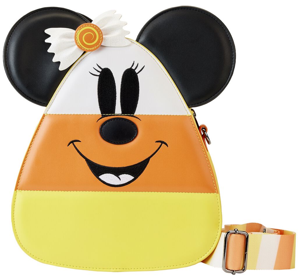 Mickey Mouse - Disney Umhängetasche - Loungefly - Candy Corn Minnie - für Damen - multicolor  - Lizenzierter Fanartikel